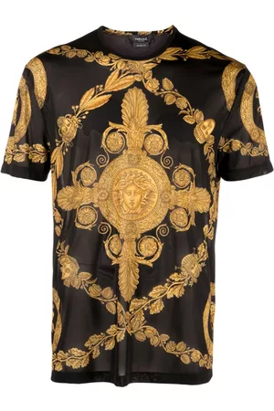 VERSACE Maschera Baroque-print T-shirt