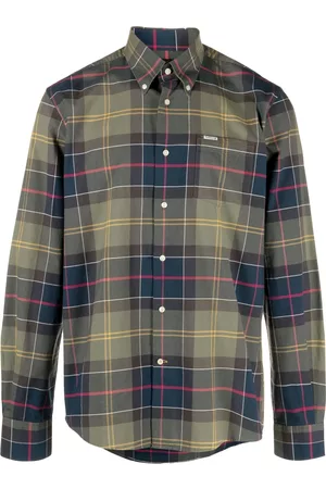 Barbour Tartan check-pattern cotton shirt
