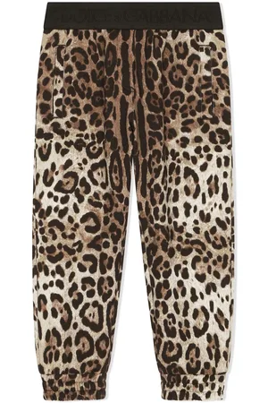 Dolce & Gabbana Leopard-print track pants