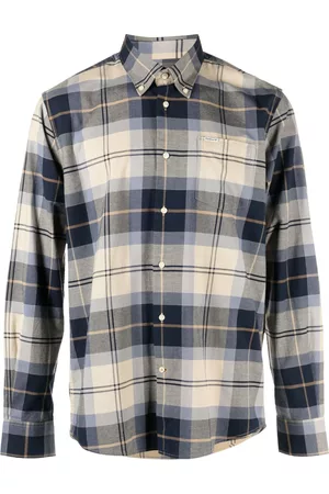 Barbour Homem Camisa Formal - Tartan check-pattern cotton shirt