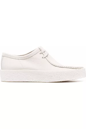 Clarks Homem Wallabee lace-up boat shoes
