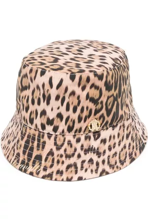 Roberto Cavalli Animal-print cotton bucket hat