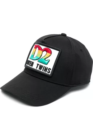 Dsquared2 Embroidered-patch cotton cap