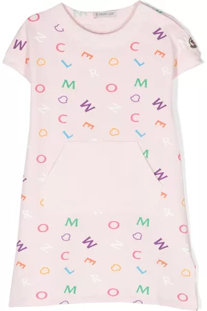 Moncler Logo-print stretch-cotton T-shirt dress