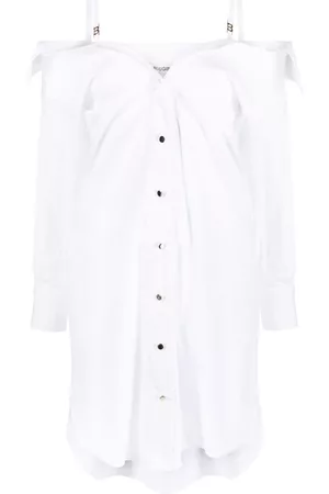 Blugirl Off-shoulder shirt dress