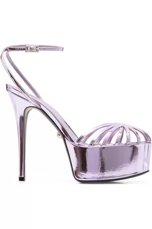 Alevì Mulher Plataformas - Caged-toe stiletto sandals