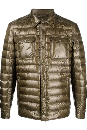HERNO Classic-collar padded jacket