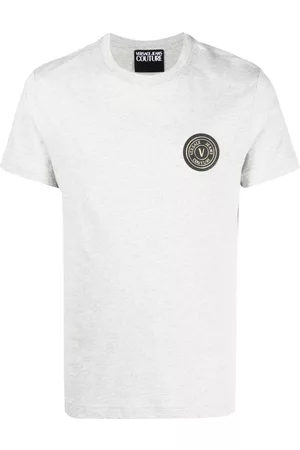 VERSACE Homem T-shirts & Manga Curta - Logo-patch T-shirt