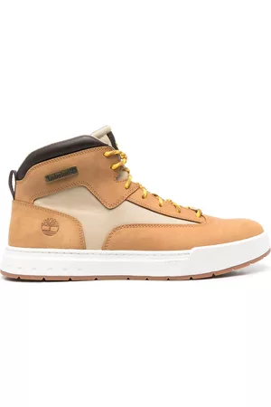 Timberland Homem Sapatilhas - Logo-detail lace-up high-top sneakers