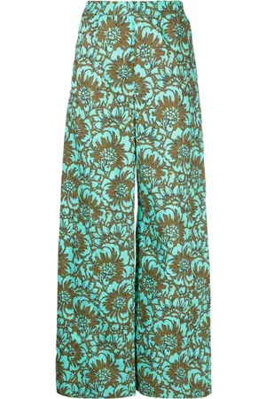 Essentiel Antwerp Floral-print wide-leg trousers