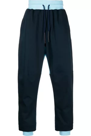 FERRARI Homem Joggers - Two-tone tapered joggers