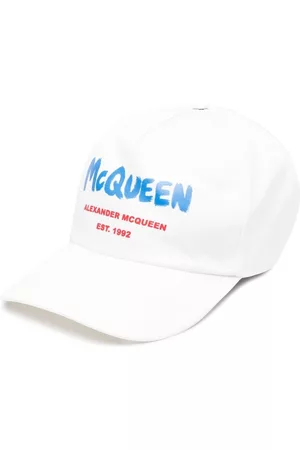 Alexander McQueen Homem Chapéus - Logo-printed cap
