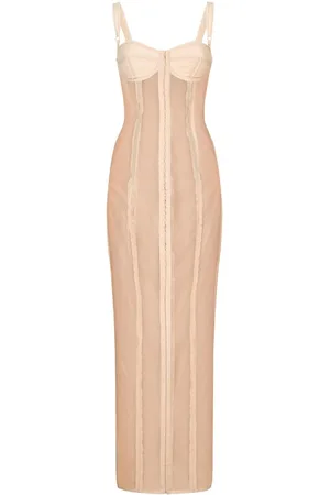 Dolce & Gabbana KIM DOLCE&GABBANA bustier midi dress