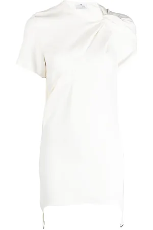 Courrèges Cut-out suspenders mini dress
