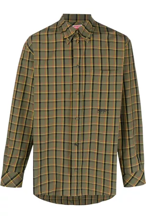 Kenzo Long-sleeve checked shirt