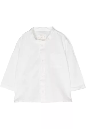 TEDDY & MINOU Menino Camisas - Cotton blend tunic shirt