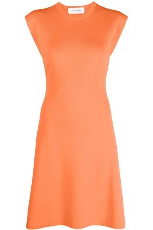 YVES SALOMON Fine-ribbed sleeveless mini dress
