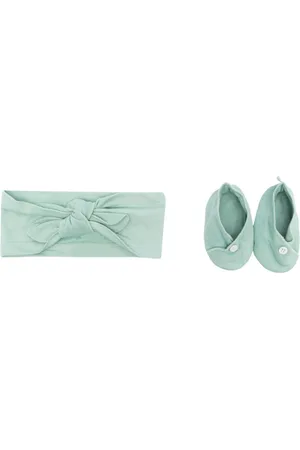TEDDY & MINOU Bow-detail cotton hair band