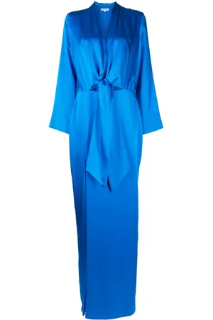 Michelle Mason Tie front kimono gown