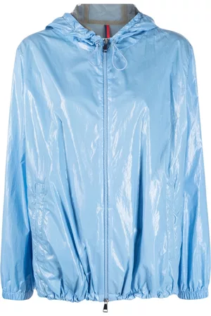 Moncler Mulher Casacos - Zip-fastening hooded jacket