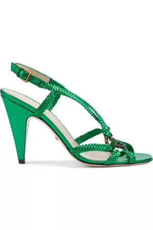 Gucci Crystal Interlocking G sandals