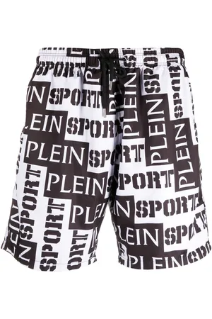 Philipp Plein Logo-print swim shorts