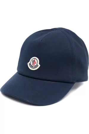 Moncler Logo-patch cotton cap