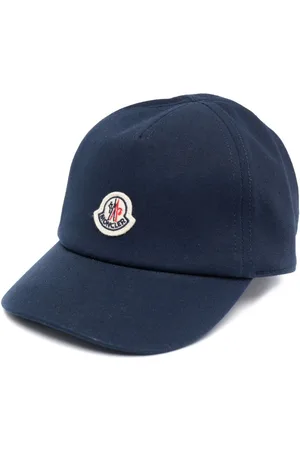 Moncler Logo-patch cotton cap