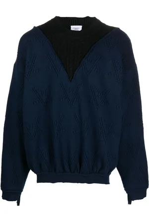 Vetements Distressed-effect merino jumper