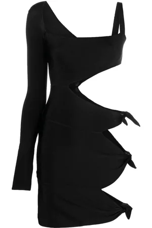 Roberto Cavalli Mulher Mini Vestidos Assimetricos - Cut out-detail mini dress