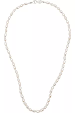 Dower and Hall Homem Colares - Peral Halo necklace