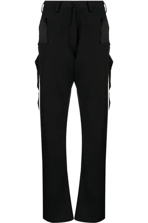 Sulvam Straight-leg wool trousers