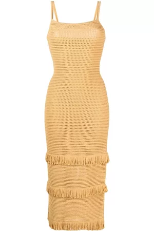 Sandro Mulher Vestidos de Malha - Anvers crochet-knit midi dress