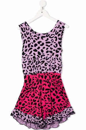 Wauw Capow by Bangbang Columbia leopard-print playsuit