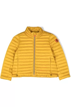 save the duck Logo-patch padded jacket