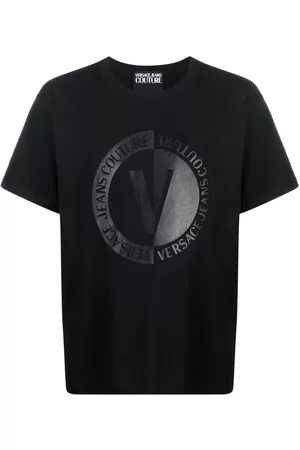 VERSACE Homem T-shirts & Manga Curta - Logo-print detail T-shirt