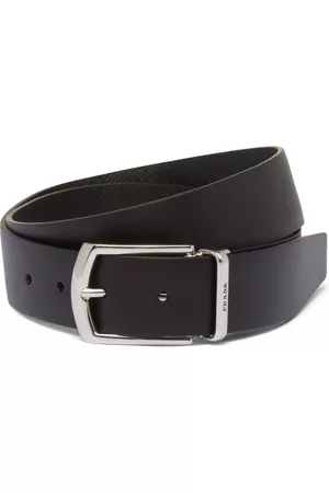 Prada Reversible saffiano leather belt