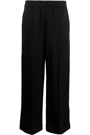 Jil Sander Elasticated-waist wide-leg trousers