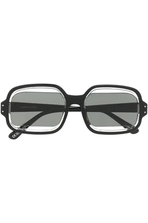 HENRIK VIBSKOV Olga square-frame sunglasses