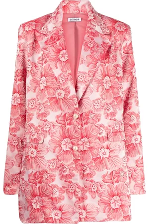 BATSHEVA Mulher Blazer estampado - Agnes floral-print blazer