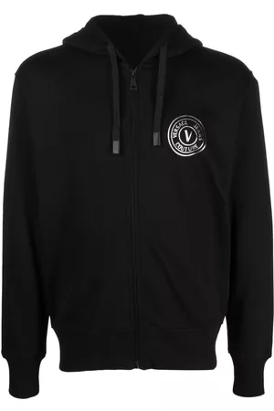 VERSACE Homem Sweatshirts - Logo-print hoodie