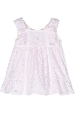 PATACHOU Embroidered sleeveless dress