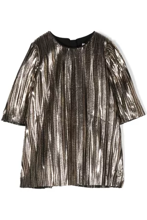 Michael Kors Vestidos - Metallic-effect pleated dress