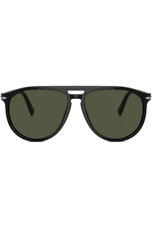 Persol Round-frame straight-arm sunglasses