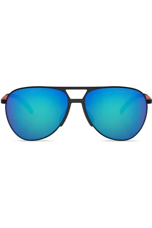 Prada Logo-print round-frame sunglasses