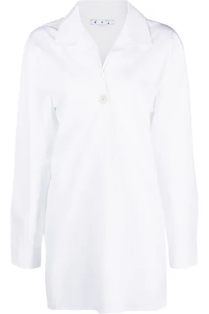 OFF-WHITE Long-sleeve button-fastening shirt