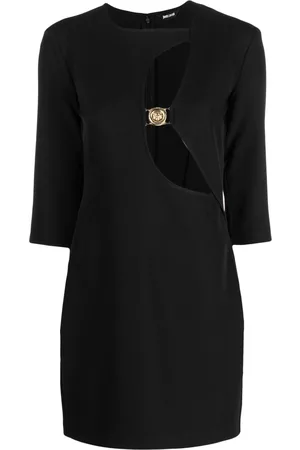 Roberto Cavalli Mulher Mini Vestidos - Cut-out detail mini dress