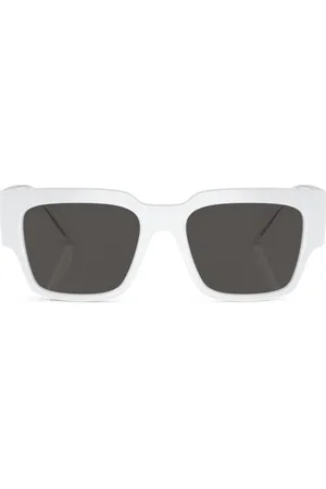 Dolce & Gabbana Logo-print square-frame sunglasses