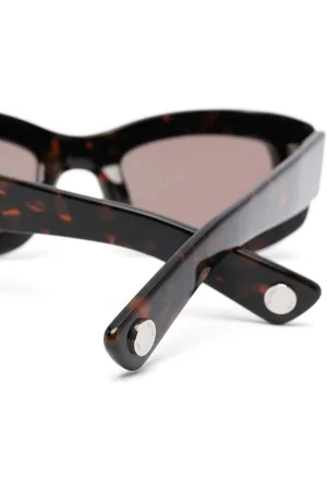 Etudes Square tortoiseshell-frame sunglasses