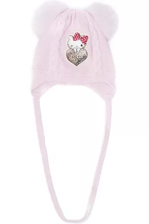 MONNALISA Menina Chapéus - Hello Kitty knitted hat